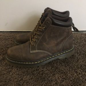 Brown Leather Dr. Martens Docs (only worn once!)